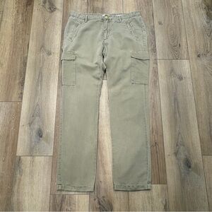 🌟GANT🌟 RUGGER COTTON LINEN BLEND CARGO PANT KHAKI SZ 34 X 32